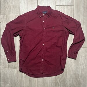 Polo Ralph Lauren Men's Burgundy Shirt